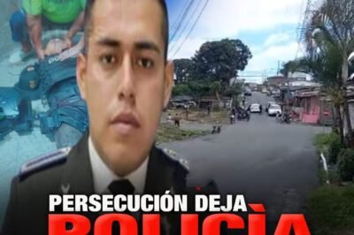 policia herido en operativo policial