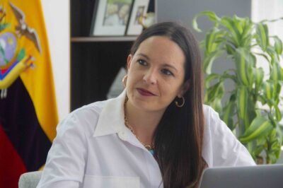 Andrea Montalvo, secretaria de Senescyt, habla sobre los jóvenes que no pudieron acceder a un cupo universitario