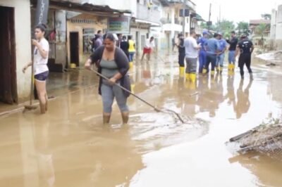 Ríos desbordados dejan más de 230 familias afectadas