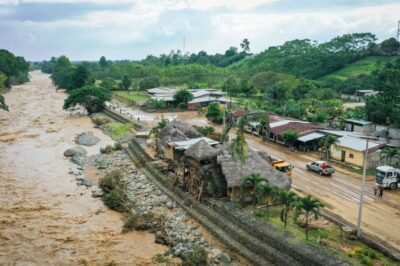 30 mil personas afectadas por las lluvias en Los Ríos