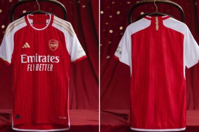 Error en la nueva camiseta del Arsenal costará millones de dólares