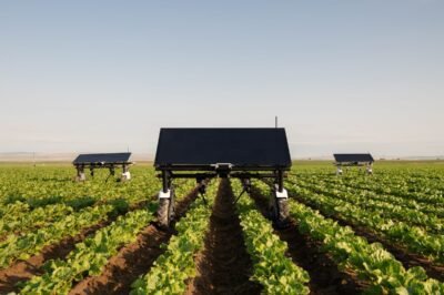 Robot autónomo y de energía solar revoluciona la eliminación de malas hierbas en los cultivos