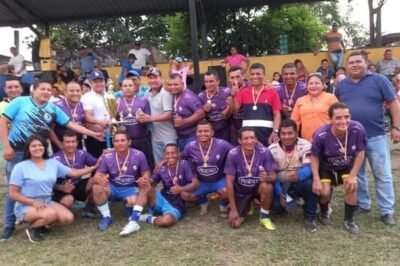 Club Los Amigos ganó la final del campeonato de fútbol 9