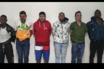Sospechosos detenidos por el asesinato de Fernando Villavicencio.