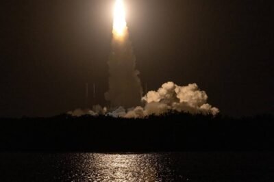 El cohete de ULA pone en órbita módulo de la NASA para aterrizar en la Luna( EFE )