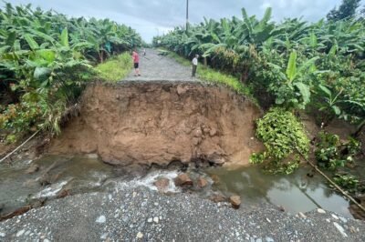 La Maná, afectada por inundaciones y derrumbes